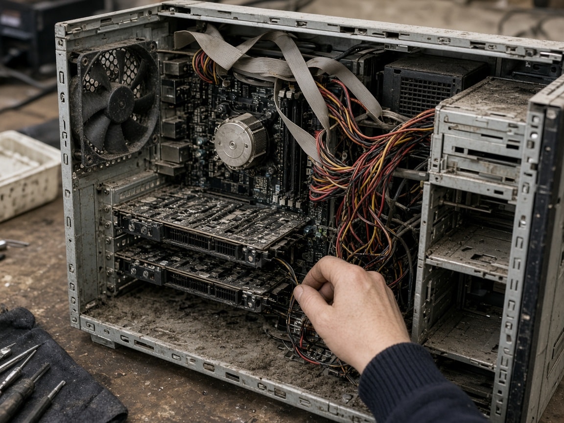 Opened PC Repair